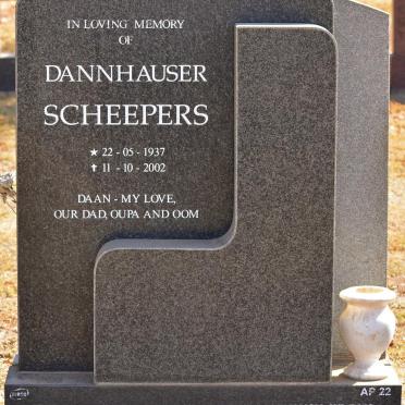 SCHEEPERS Dannhauser 1937-2002