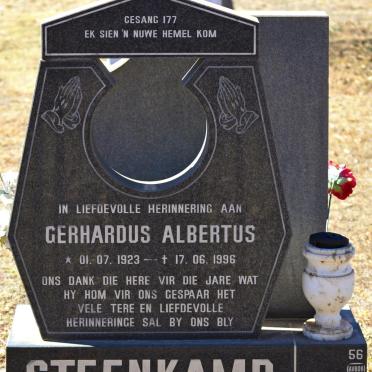 STEENKAMP Gerhardus Albertus 1923-1996