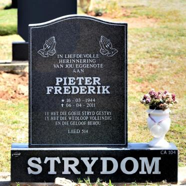 STRYDOM Pieter Frederik 1944-2011
