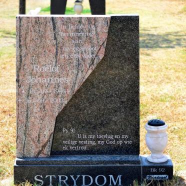 STRYDOM Roelof Johannes 1948-2003
