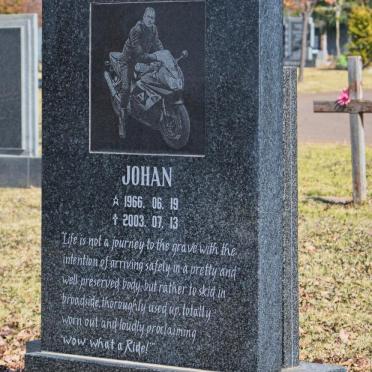 SCHOONRAAD Johan 1966-2003