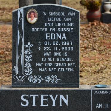 STEYN Edna 1967-2000