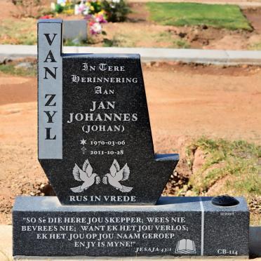 ZYL Jan Johannes, van 1970-2011