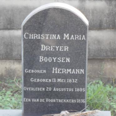 BOOYSEN Christina Maria Dreyer nee HERMANN 1832-1895