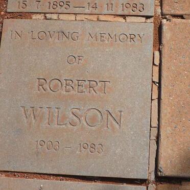 WILSON Robert 1903-1983