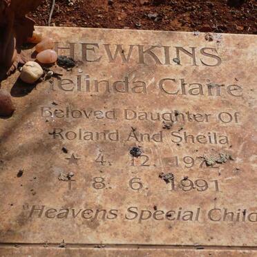 HEWKINS Belinda Claire 1972-1991