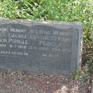 PRINGLE Edythe Vivienne 1888-1974