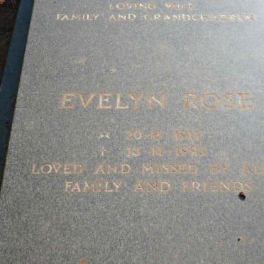 HEERDEN Evelyn Rose, van 1911-1993