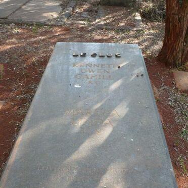 CLUS Kenneth Owen Cahill, le 1910-1981 &amp; Martha Linda 190?-1990