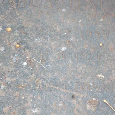 LABUSCHAGNE Eugene Hendrik 1959-1971