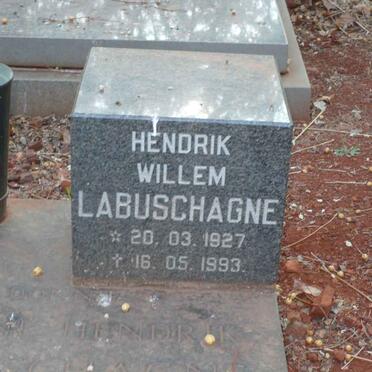 LABUSCHAGNE Hendrik Willem 1927-1993