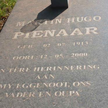 PIENAAR Martin Hugo 1913-2000