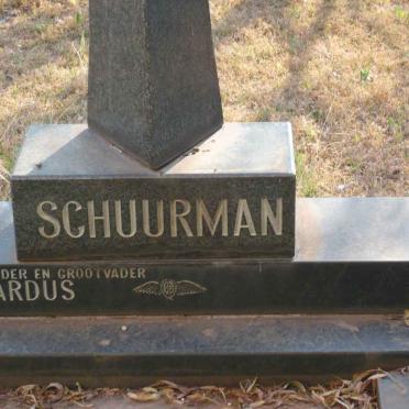 SCHUURMAN Michiel Christiaan Alardus 1920-1975