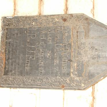 FOURIE Jonathan Johannes 1887-1902