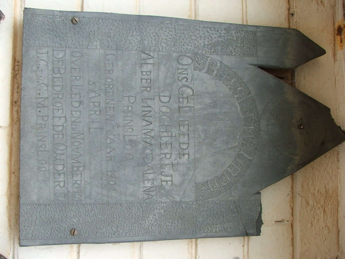 PRINSLOO Albertina Magdelena 1901-1901