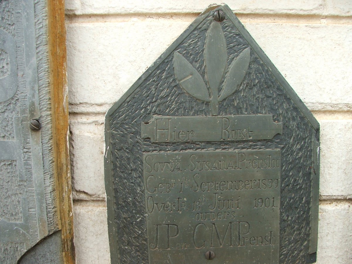 PRENSLOO Sovya Susana 1899-1901