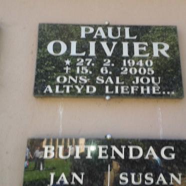 OLIVIER Paul 1940-2005
