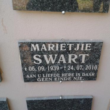 SWART Marietjie 1939-2010