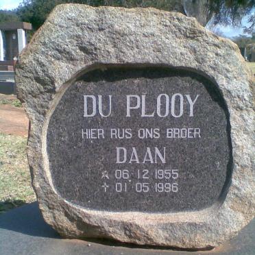 PLOOY Daan, du 1955-1996