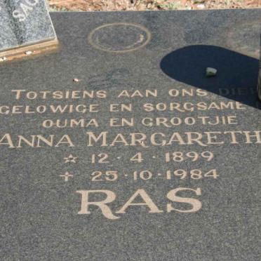 RAS Anna Margaretha 1899-1984