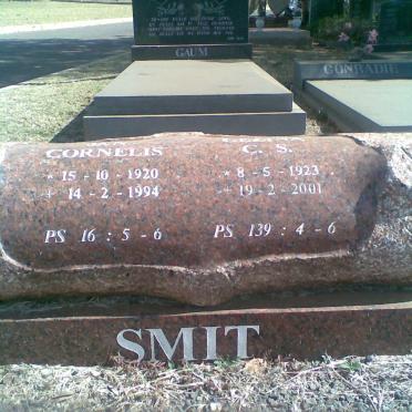 SMIT Jan Cornelis 1920-1994 &amp; Gezina C.S. 1923-2001