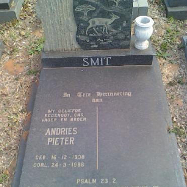 SMIT Andries Pieter 1938-1986