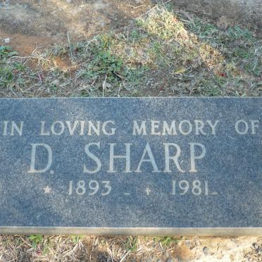 SHARP D. 1893-1981