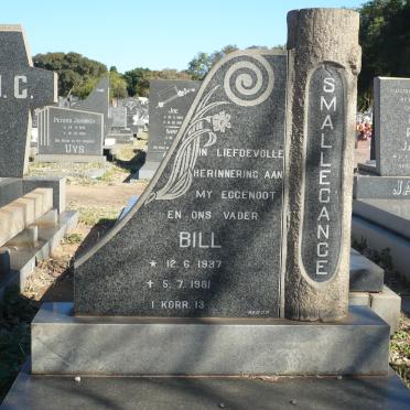 SMALLEGANGE Bill 1937-1981