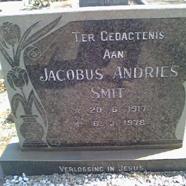 SMIT Jacobus Andries 1917-1978