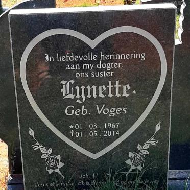 VOGES Lynette 1967-2014