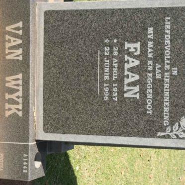 WYK Faan, van 1937-1996