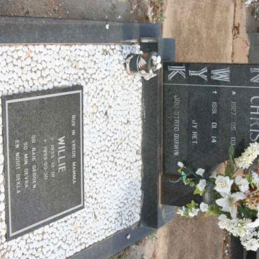 WYK Chris, van 1927-1991 &amp; Willie 1935-1999
