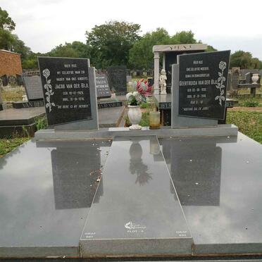 BIJL Jacob, van der 1926-1976 &amp; Geertruida 1930-2016