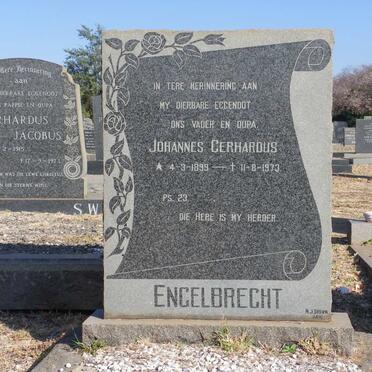 ENGELBRECHT Johannes Gerhardus 1899-1973