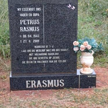 ERASMUS Petrus Rasmus 1943-2009