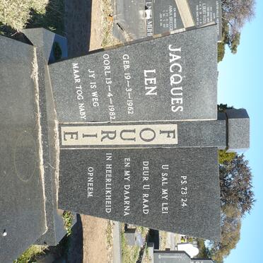 FOURIE Jacques Len 1962-1982