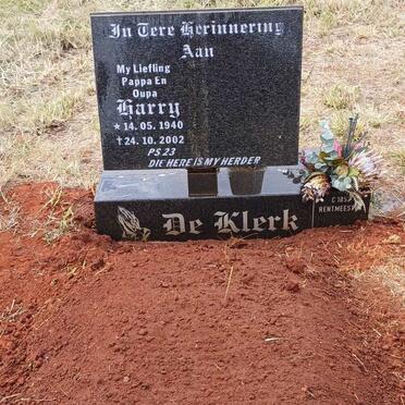 KLERK Garry, de 1940-2002 