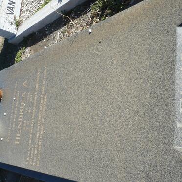 LEWIS Hendrika A. 1928-1981