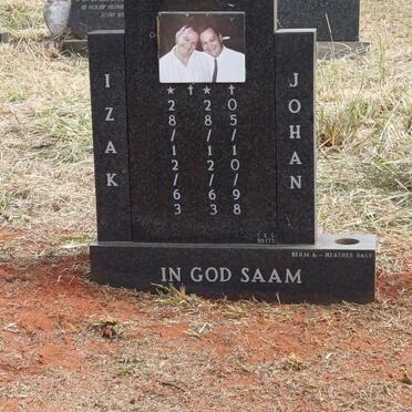 MARITZ Izak 1963-  :: MARITZ Johan 1963-1998