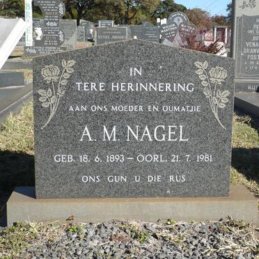 NAGEL A.M. 1893-1981