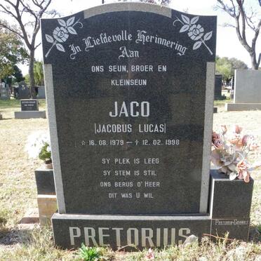 PRETORIUS Jacobus Lucas 1979-1998