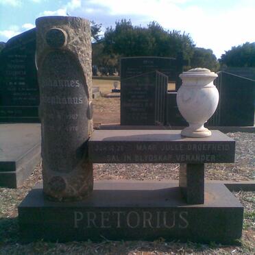 PRETORIUS Johannes Stephanus 1907-1976