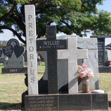 PRETORIUS Willie 1944-2001