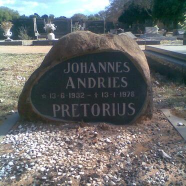 PRETORIUS Johannes Andries 1932-1978