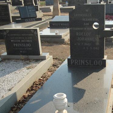 PRINSLOO Willem Jacobus 1925-1982