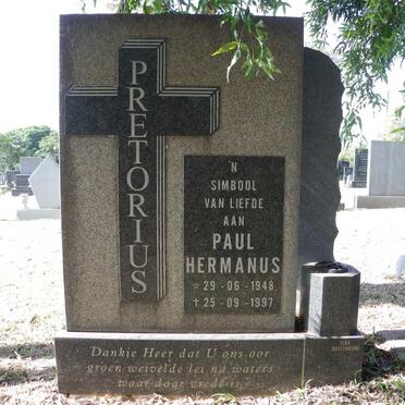 PRETORIUS Paul Hermanus 1948-1997