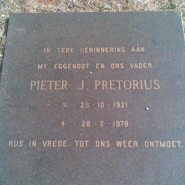PRETORIUS Pieter J. 1921-1978