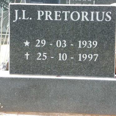 PRETORIUS J.L. 1939-1997