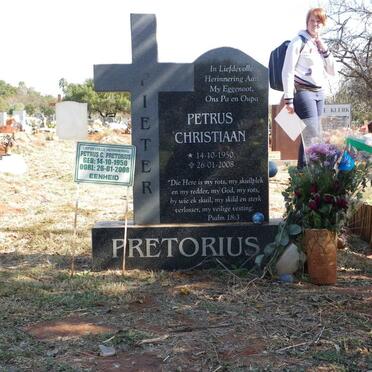 PRETORIUS Petrus Christiaan 1950-2008