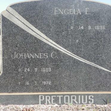PRETORIUS Johannes C. 1889-1972 &amp; Engela 1896-